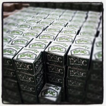 Sabadì e 6 cioccolati creati appositamente per l'abbinamento alle birre speziate e puro malto di Baladin 8 cioccolato per Isaac