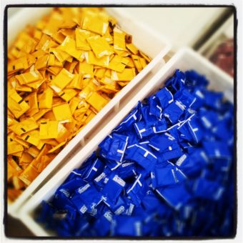 Sabadì e 6 cioccolati creati appositamente per l'abbinamento alle birre speziate e puro malto di Baladin 3 cioccolato per Nora e Wayan