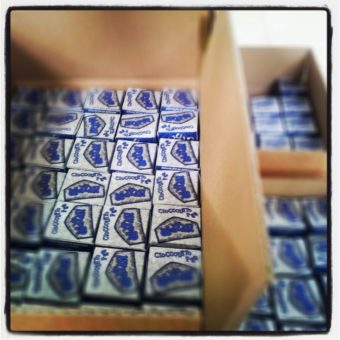 Sabadì e 6 cioccolati creati appositamente per l'abbinamento alle birre speziate e puro malto di Baladin 5 cioccolato per Wayan