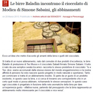 Cronache di Gusto - 28/03/13