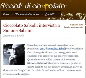 Riccioli di Cioccolato - 25/06/13
