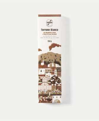 White nougat with Noto almonds and Nacional cocoa beans