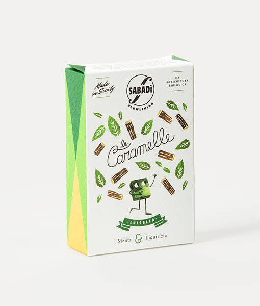 LUISELLA - Caramella dura fatta a mano, biologica, con miele di zagara da ape nera sicula, menta e liquirizia 2 LUISELLA - Caramella dura fatta a mano, biologica, con miele di zagara da ape nera sicula, menta e liquirizia