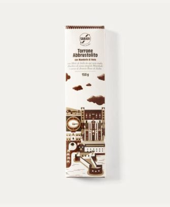 Toasted nougat with Noto almonds and Muscovado sugar
