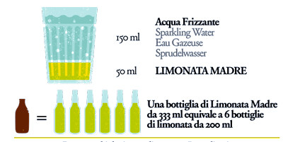 Preparato biologico per limonata fatta in casa - LIMONATA MADRE 6 limonata madre 333ml istruzioni