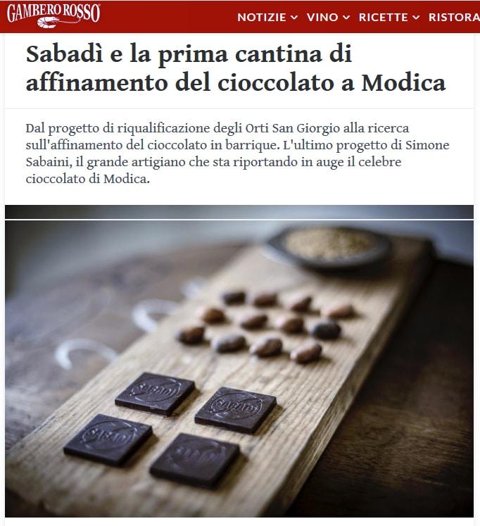 A Modica la prima cantina di affinamento