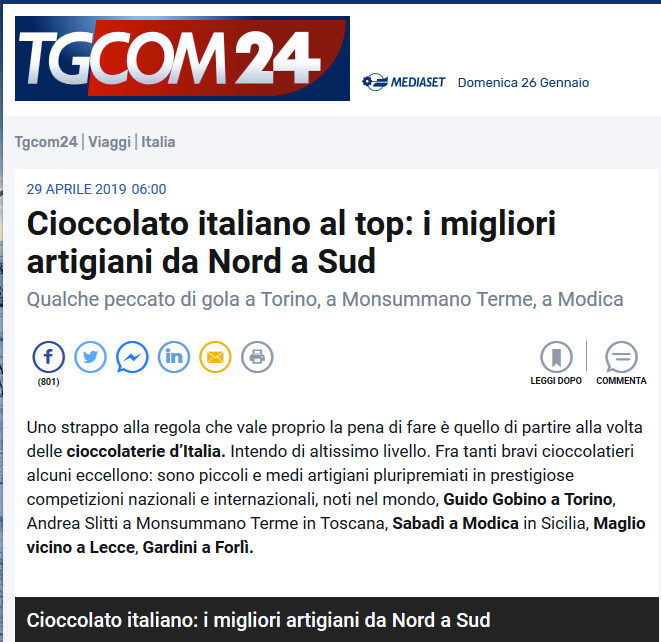 TGCOM 24 29 aprile 2019