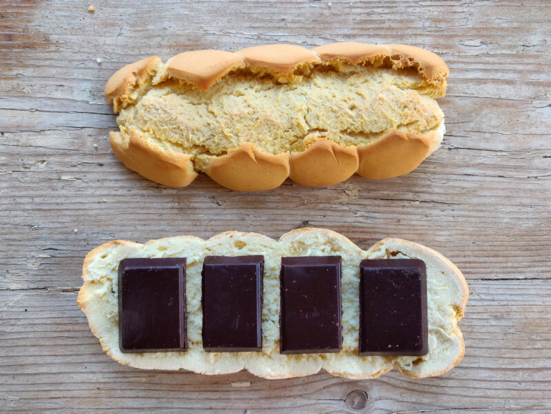 Pane e Cioccolato - la merenda sana e buona per tutta la famiglia - Sabadì 1 pane e cioccolato