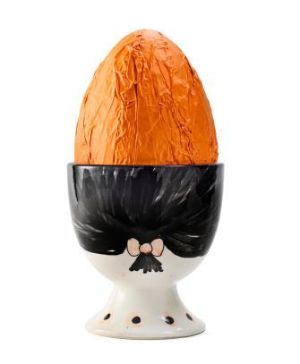 UOVO DI PASQUA al cioccolato al latte e Ceramica di Caltagirone - PASQUALINA GRANDE - immagine 2